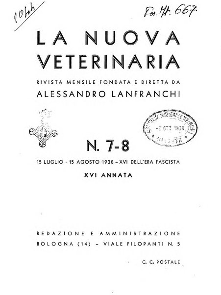 La nuova veterinaria rivista mensile fondata e diretta da Alessandro Lanfranchi