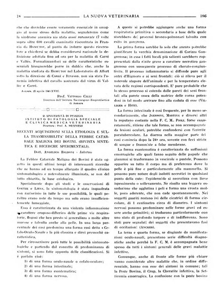 La nuova veterinaria rivista mensile fondata e diretta da Alessandro Lanfranchi