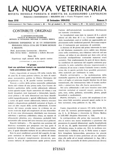 La nuova veterinaria rivista mensile fondata e diretta da Alessandro Lanfranchi