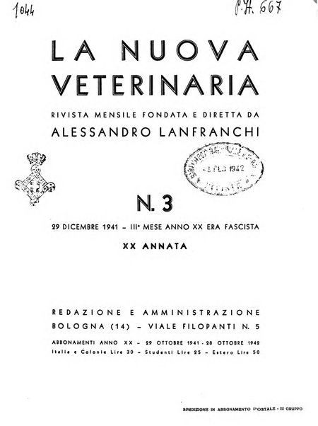 La nuova veterinaria rivista mensile fondata e diretta da Alessandro Lanfranchi