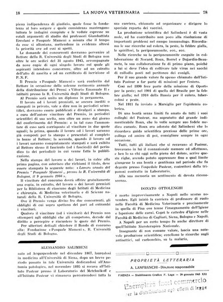 La nuova veterinaria rivista mensile fondata e diretta da Alessandro Lanfranchi