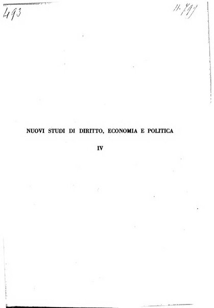 Nuovi studi di diritto, economia e politica