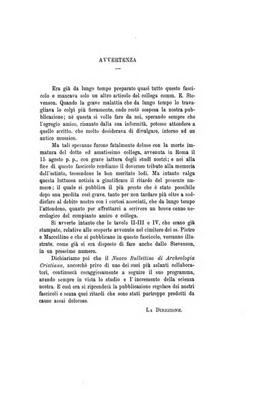 Nuovo bullettino di archeologia cristiana