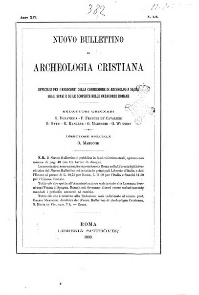 Nuovo bullettino di archeologia cristiana
