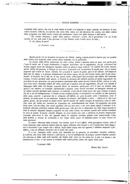 Nuovo convito rivista mensile illustrata