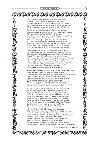 Nuovo convito rivista mensile illustrata