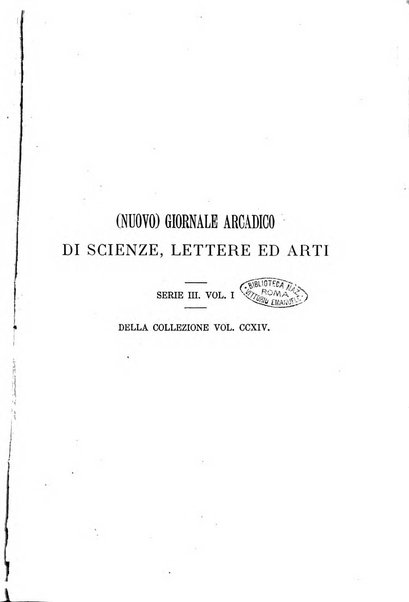 Nuovo giornale arcadico di scienze, lettere ed arti