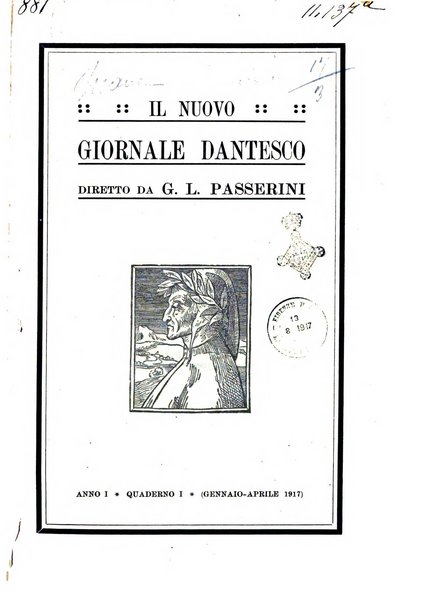 Il nuovo giornale dantesco