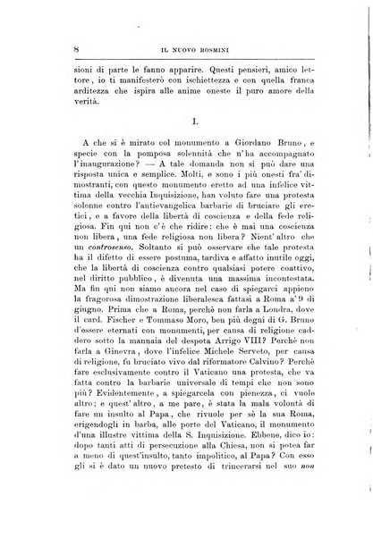 Il nuovo Rosmini periodico scientifico e letterario