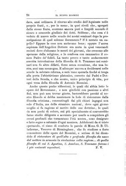 Il nuovo Rosmini periodico scientifico e letterario