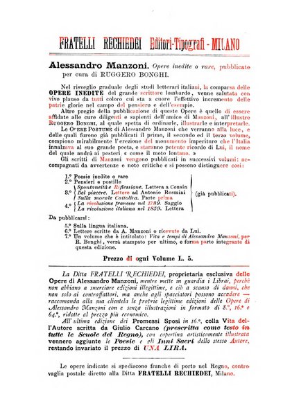 Il nuovo Rosmini periodico scientifico e letterario