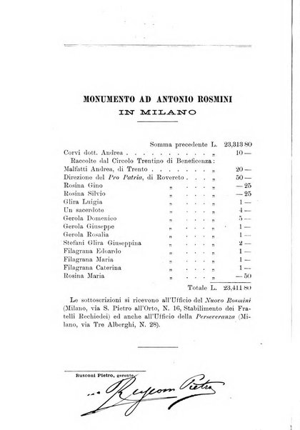 Il nuovo Rosmini periodico scientifico e letterario