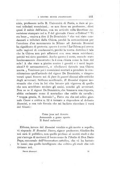 Il nuovo Rosmini periodico scientifico e letterario