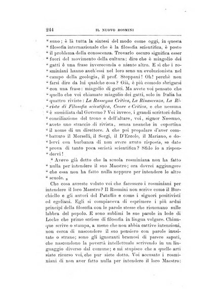 Il nuovo Rosmini periodico scientifico e letterario