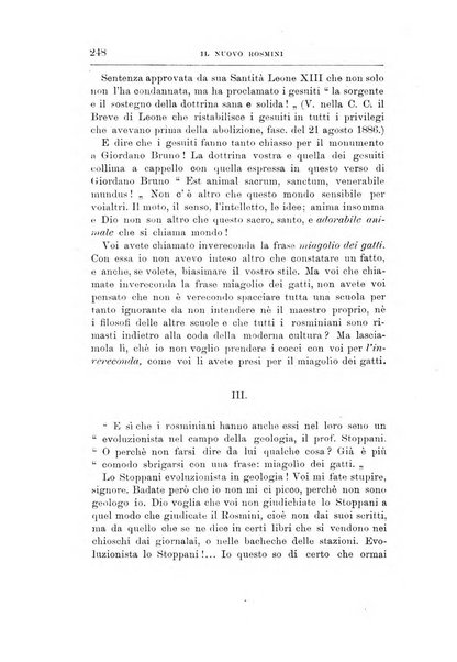 Il nuovo Rosmini periodico scientifico e letterario