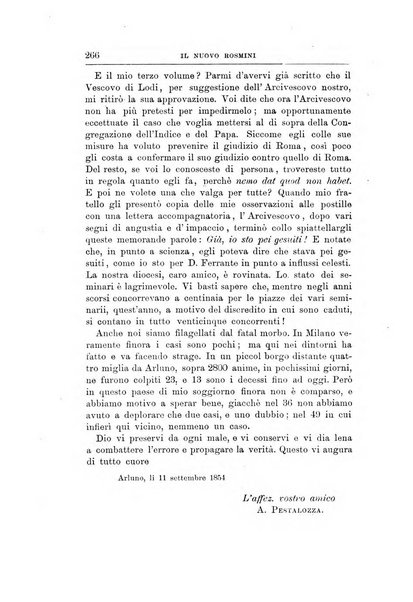 Il nuovo Rosmini periodico scientifico e letterario