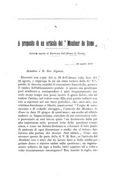 Il nuovo Rosmini periodico scientifico e letterario