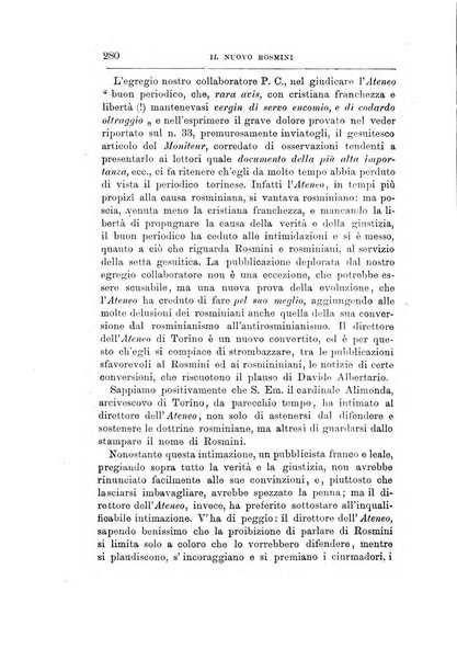 Il nuovo Rosmini periodico scientifico e letterario