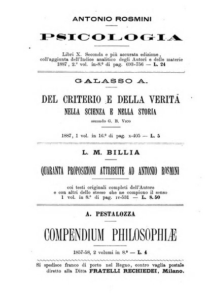 Il nuovo Rosmini periodico scientifico e letterario