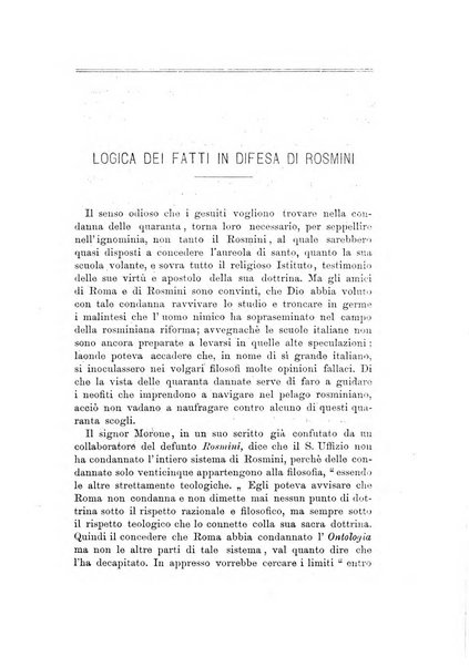 Il nuovo Rosmini periodico scientifico e letterario