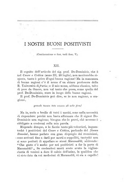 Il nuovo Rosmini periodico scientifico e letterario