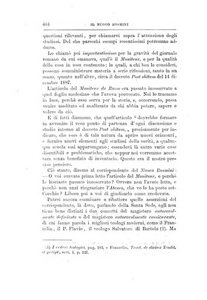 Il nuovo Rosmini periodico scientifico e letterario