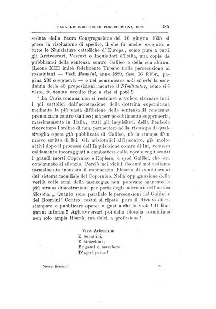 Il nuovo Rosmini periodico scientifico e letterario