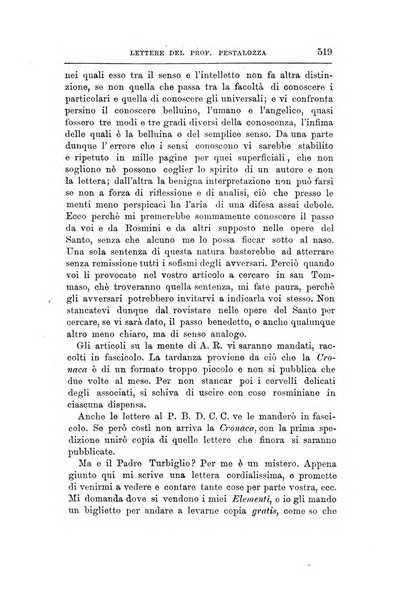 Il nuovo Rosmini periodico scientifico e letterario