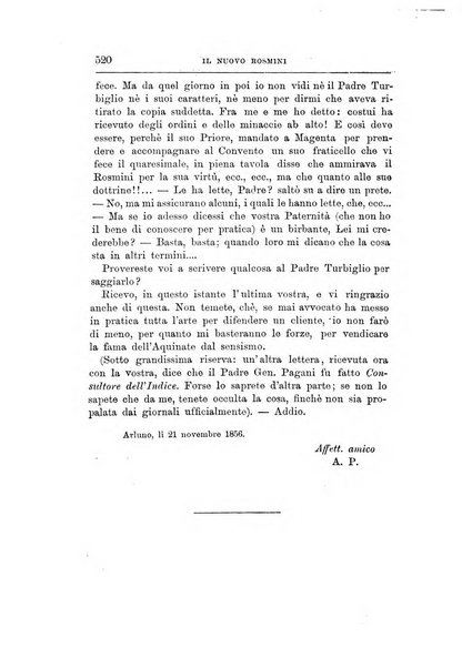 Il nuovo Rosmini periodico scientifico e letterario