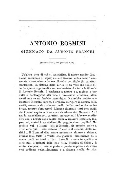 Il nuovo Rosmini periodico scientifico e letterario