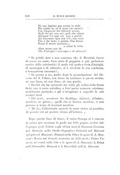 Il nuovo Rosmini periodico scientifico e letterario