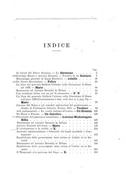 Il nuovo Rosmini periodico scientifico e letterario