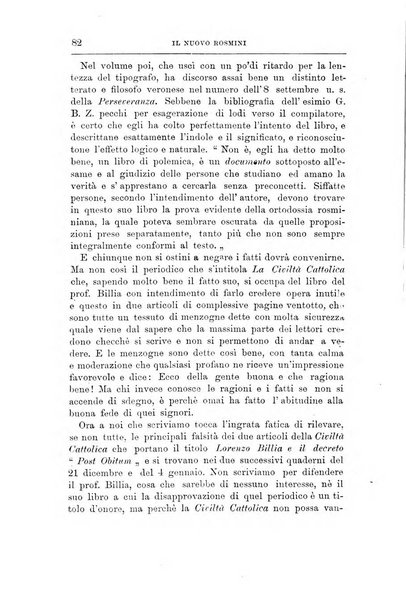 Il nuovo Rosmini periodico scientifico e letterario