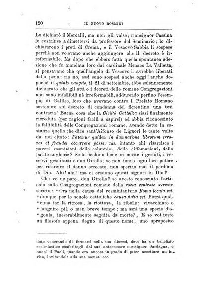 Il nuovo Rosmini periodico scientifico e letterario