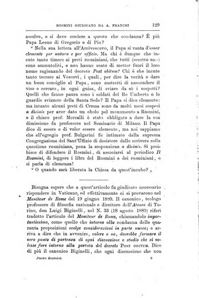 Il nuovo Rosmini periodico scientifico e letterario