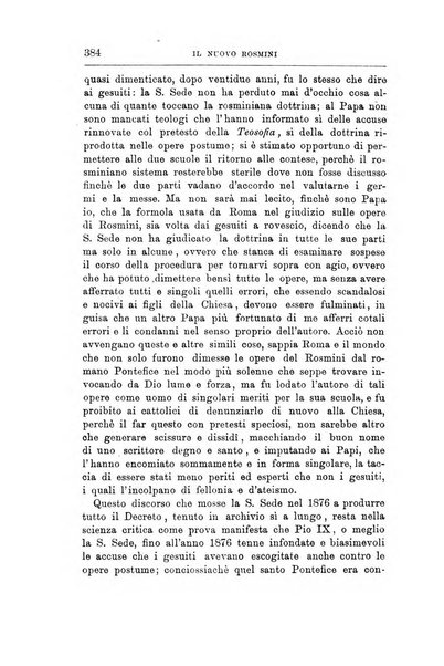 Il nuovo Rosmini periodico scientifico e letterario