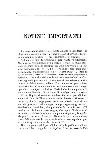 Il nuovo Rosmini periodico scientifico e letterario