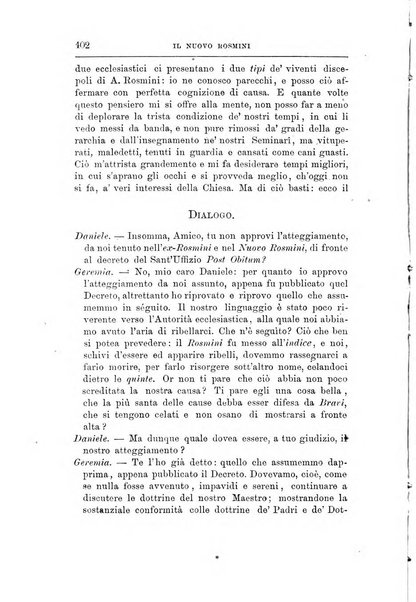 Il nuovo Rosmini periodico scientifico e letterario