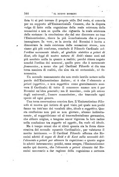 Il nuovo Rosmini periodico scientifico e letterario