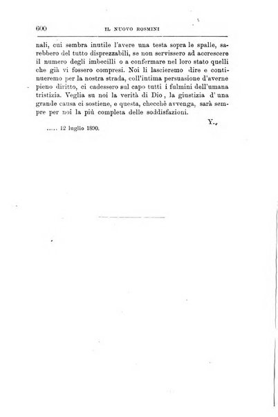 Il nuovo Rosmini periodico scientifico e letterario