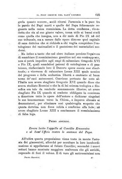 Il nuovo Rosmini periodico scientifico e letterario