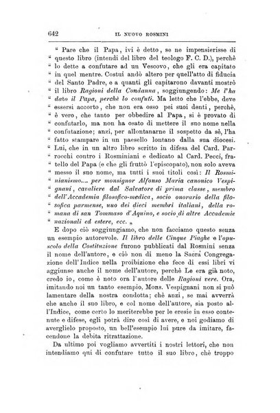 Il nuovo Rosmini periodico scientifico e letterario