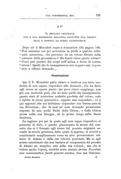 Il nuovo Rosmini periodico scientifico e letterario