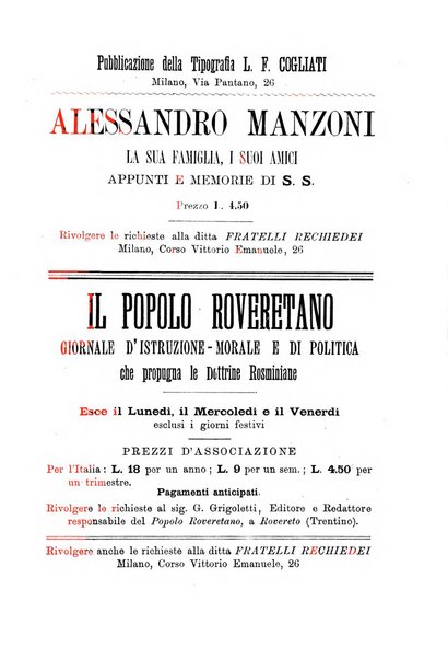 Il nuovo Rosmini periodico scientifico e letterario