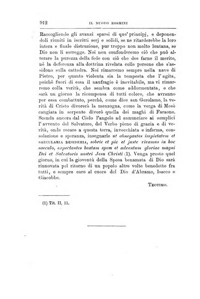 Il nuovo Rosmini periodico scientifico e letterario