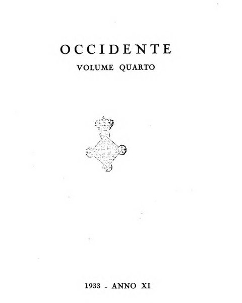 Occidente sintesi dell'attività letteraria nel mondo