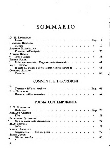 Occidente sintesi dell'attività letteraria nel mondo