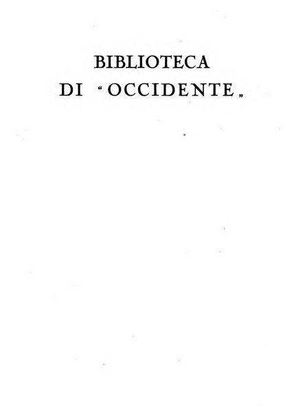 Occidente sintesi dell'attività letteraria nel mondo