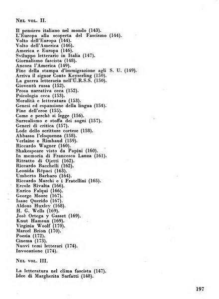 Occidente sintesi dell'attività letteraria nel mondo