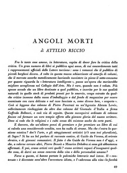 Occidente sintesi dell'attività letteraria nel mondo